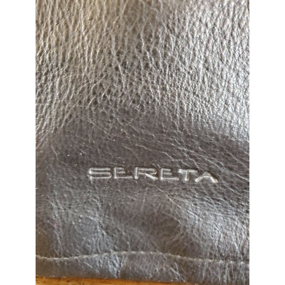 Vintage Black Leather Sereta Shoulder Bag - Picture 4 of 12